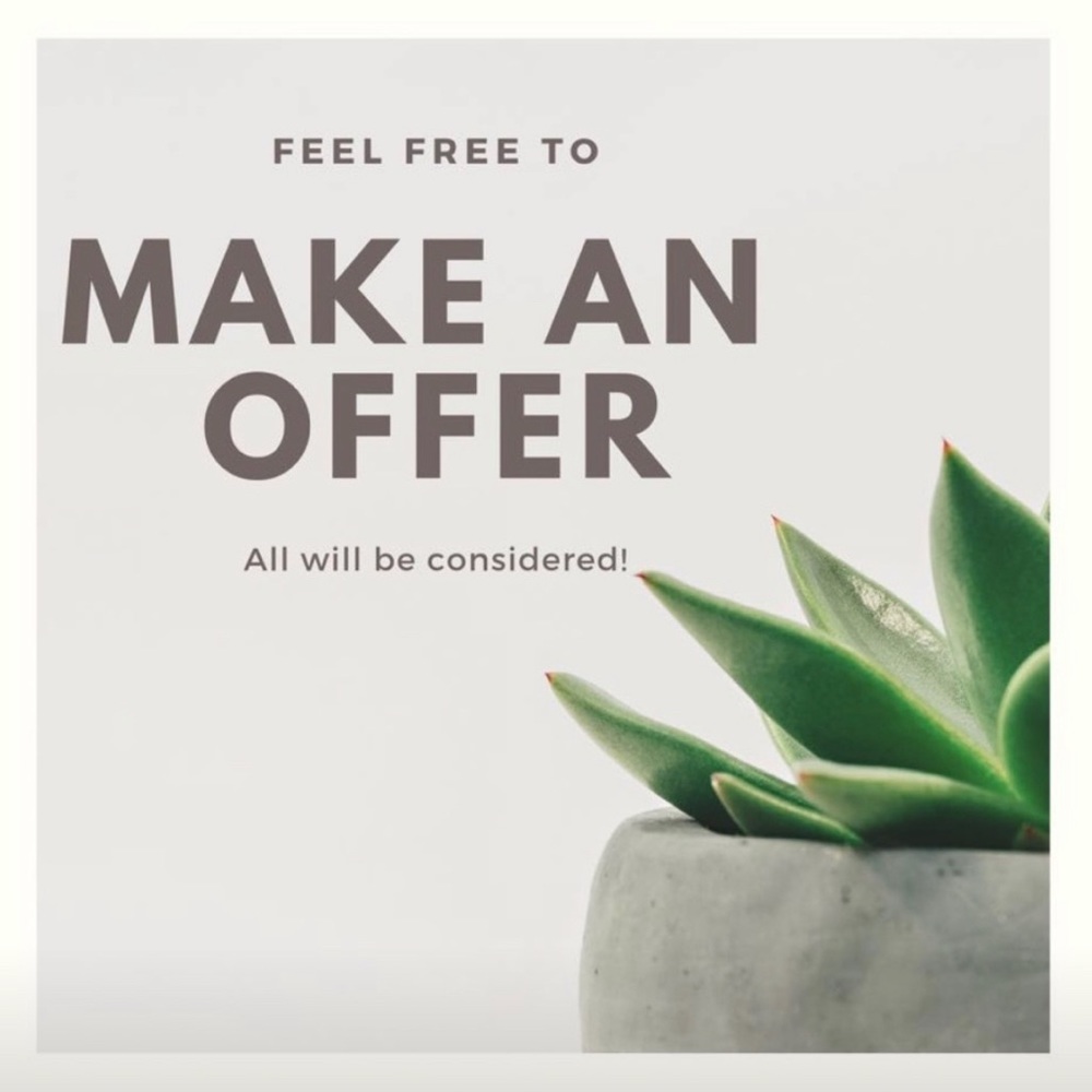 MAKE AN OFFER🌿